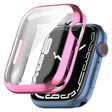 Mega Modieus Apple Watch Series 7 45mm Siliconen / TPU Hoesje