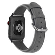 Erg prettig Apple Watch Series 7 45mm Echt leer Bandje