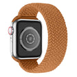 Mega cool Apple Watch Series 7 45mm Textiel / Nylon Bandje - Maat: M