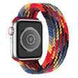 Erg stoer Apple Watch Series 7 45mm Textiel / Nylon Bandje - Maat: S