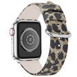 Comfortabel Apple Watch Series 7 45mm Echt leer Bandje