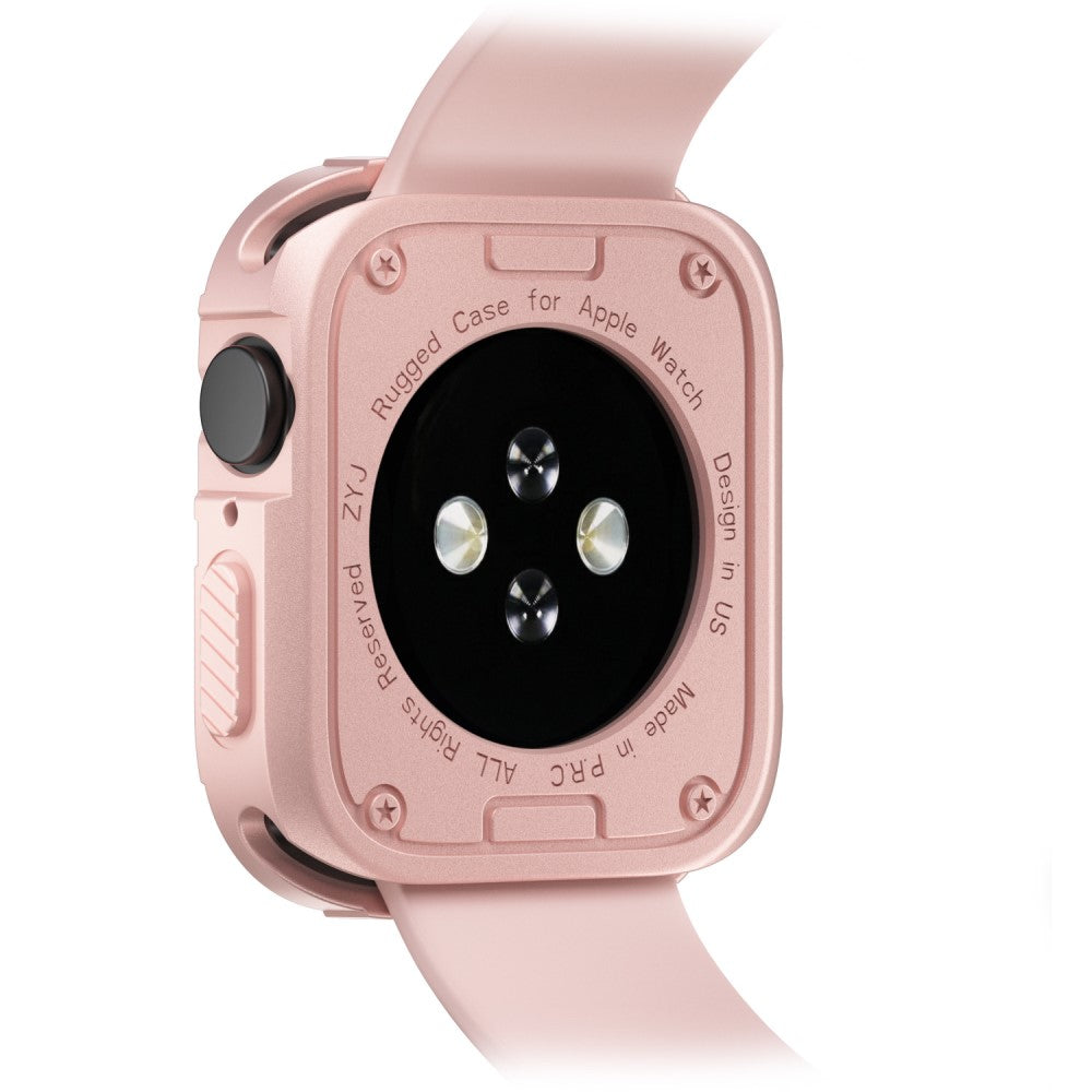 Apple Watch Series 7 45mm  Silikone Bumper  - Pink#serie_6