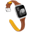 Opvallend elegant Oppo Watch (46mm) Echt leer Bandje