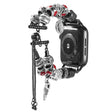 Geweldig Apple Watch Series 7 45mm Metaal en Strass Bandje