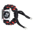 Mooi Apple Watch Series 7 45mm Textiel / Nylon Bandje