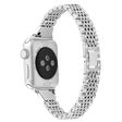 Geweldig Apple Watch Series 7 45mm Metaal en Strass Bandje