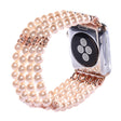 Echt duurzaam Apple Watch Series 7 45mm Strass Bandje