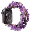 Opvallend stoer Apple Watch Series 7 45mm Steen Bandje