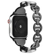 Erg mooi Apple Watch Series 7 45mm Metaal en Strass Bandje