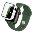 Super Netjes Apple Watch Series 7 45mm Hoesje met Schermbeschermer in plastic en Gehard glas