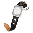 Echt mooi Apple Watch Series 7 45mm Echt leer Bandje