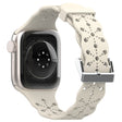 Elegant Apple Watch Series 7 45mm Siliconen / TPU Bandje