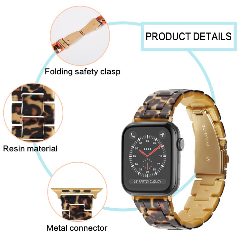 Mega komfortabel Apple Watch Series 7 45mm  Urrem - Flerfarvet#serie_13