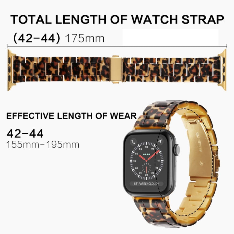 Mega komfortabel Apple Watch Series 7 45mm  Urrem - Flerfarvet#serie_22