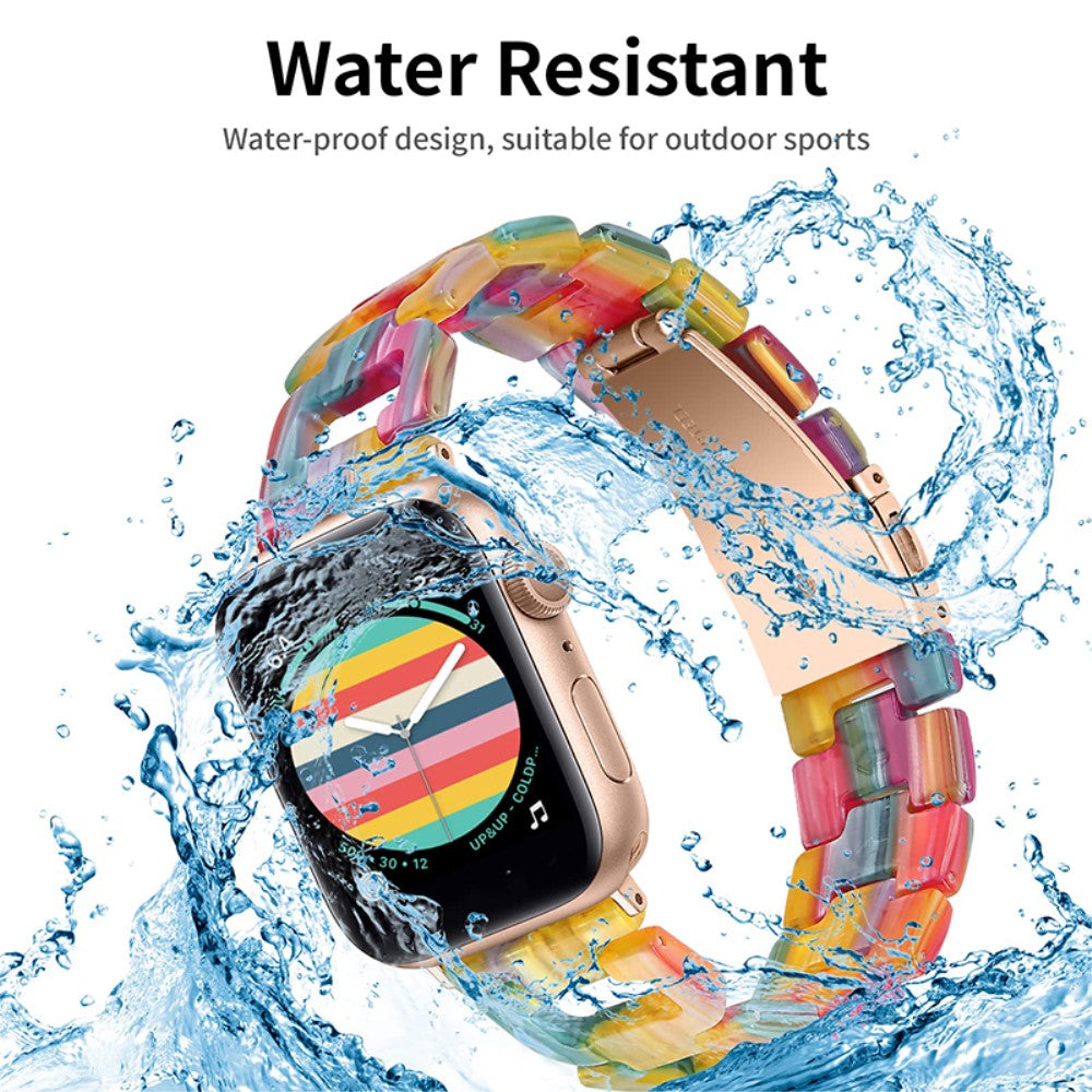 Elegant Apple Watch Series 7 45mm  Urrem - Flerfarvet#serie_1