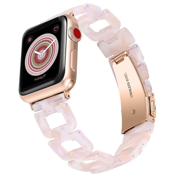 Super kønt Apple Watch Series 7 45mm  Rem - Pink#serie_3