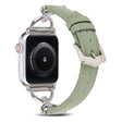 Uitstekend Apple Watch Series 7 45mm Echt leer Bandje