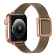 Ongelooflijk aangenaam Universeel Apple Echt leer Bandje