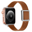 Zeer aangenaam Universeel Apple Echt leer Bandje