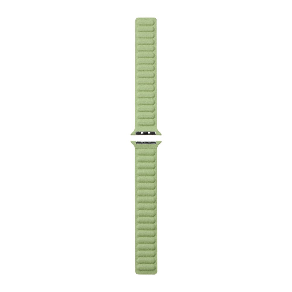 Rigtigt rart Universal Apple Ægte læder Urrem - Grøn#serie_3