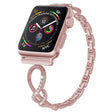 Absoluut goed Universeel Apple Metaal en Strass Bandje