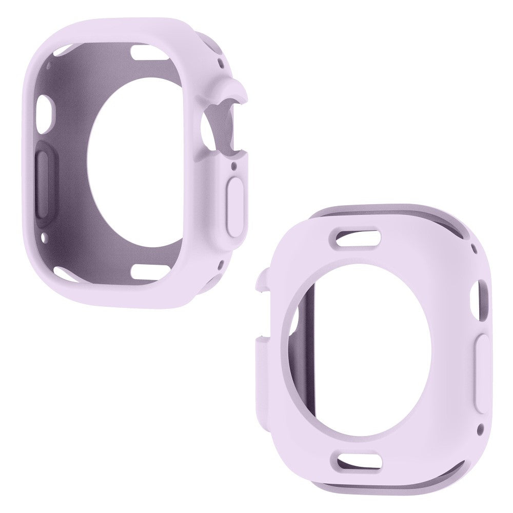 Apple Watch Ultra  Silikone Bumper  - Lilla#serie_16