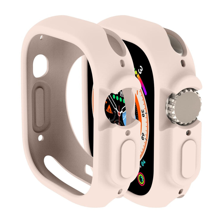 Apple Watch Ultra  Silikone Bumper  - Pink#serie_6