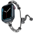 Absoluut modieus Universeel Apple Metaal en Strass Bandje