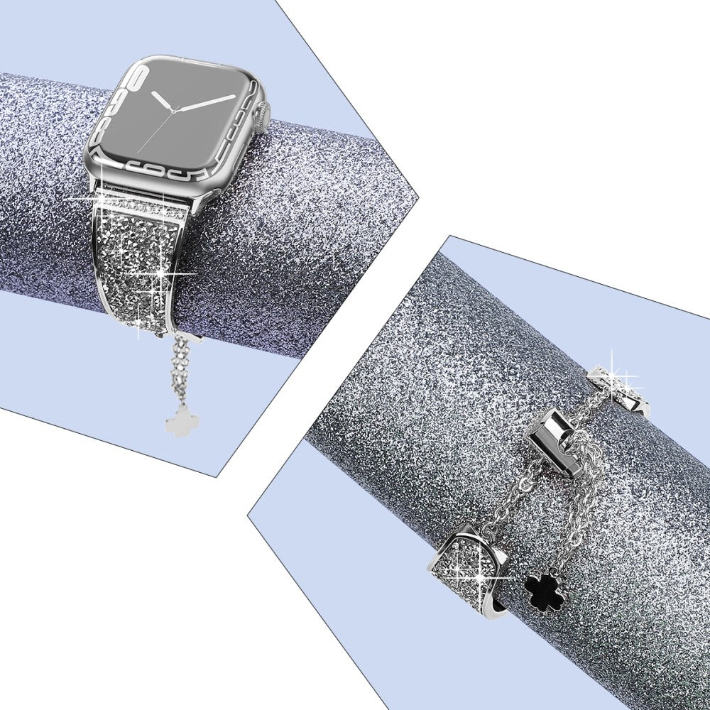 Helt vildt fantastisk Universal Apple Metal Rem - Sølv#serie_4