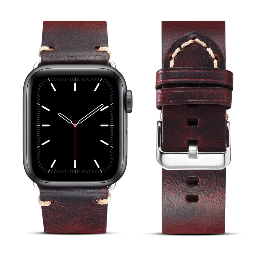 Supercool Universal Apple Ægte læder Rem - Rød#serie_2