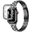 Super lief Universeel Apple Metaal en Strass Bandje