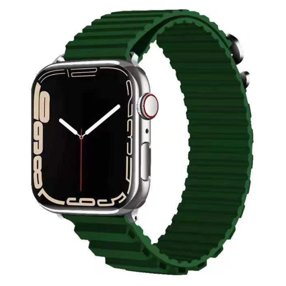 Super fint Universal Apple Silikone Rem - Grøn#serie_8