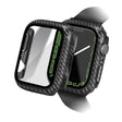 Super Netjes Apple Watch Series 8 (45mm) / Apple Watch Series 7 45mm Hoesje met Schermbeschermer in plastic en Gehard glas