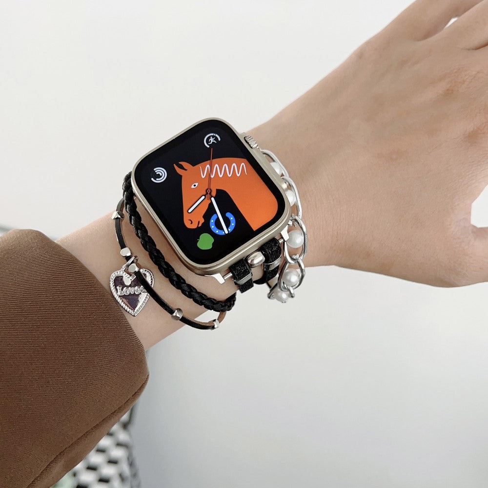 Mega kønt Universal Apple  Rem - Guld#serie_1