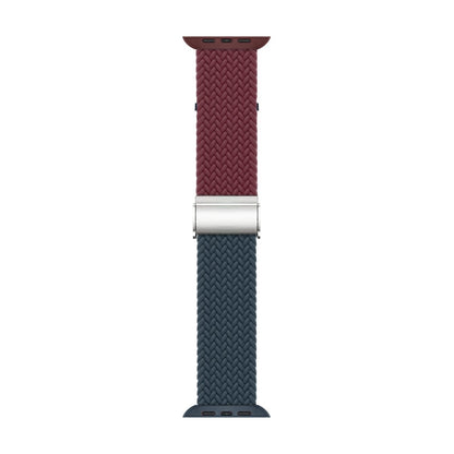 Glimrende Nylon Universal Rem passer til Apple Smartwatch - Blå#serie_1