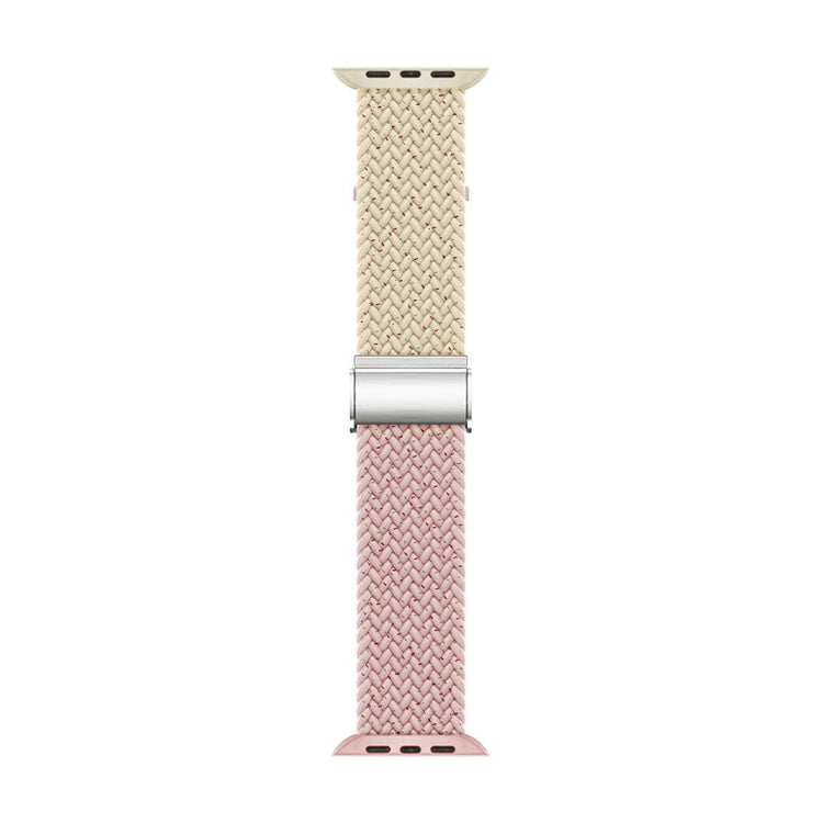 Glimrende Nylon Universal Rem passer til Apple Smartwatch - Pink#serie_4