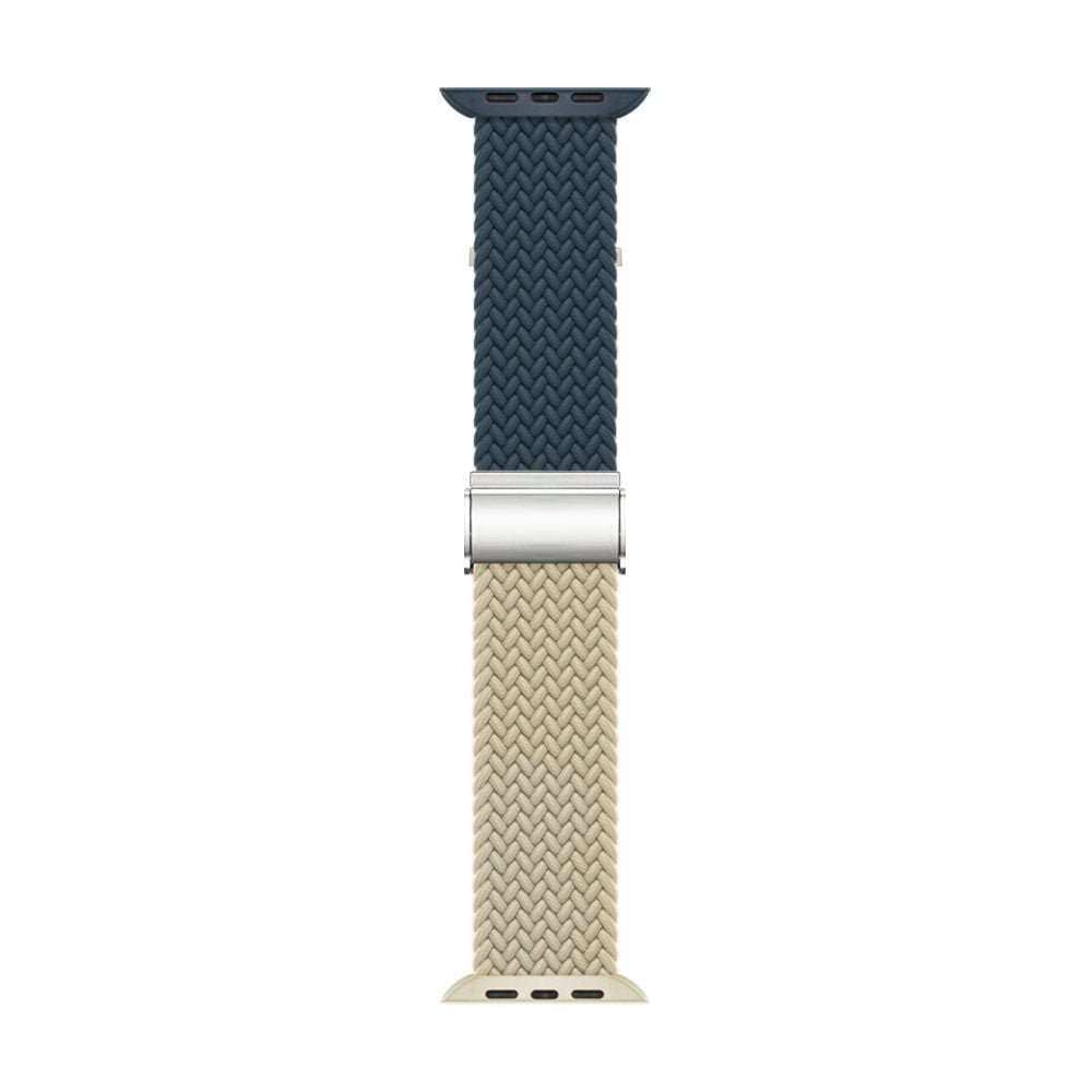 Glimrende Nylon Universal Rem passer til Apple Smartwatch - Blå#serie_5