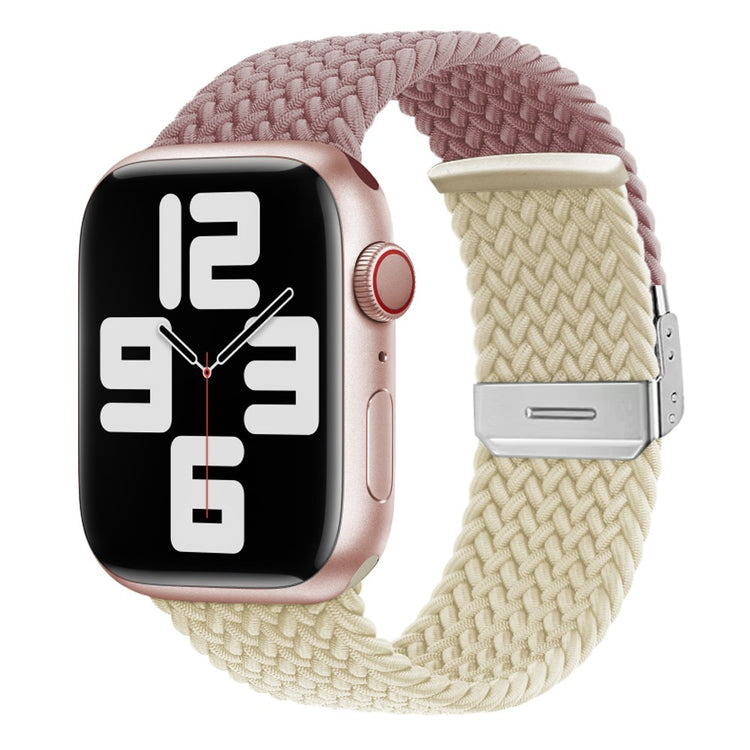 Glimrende Nylon Universal Rem passer til Apple Smartwatch - Lilla#serie_6