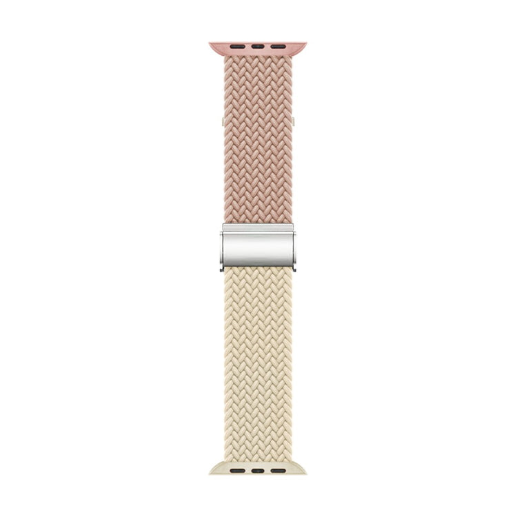 Glimrende Nylon Universal Rem passer til Apple Smartwatch - Pink#serie_9