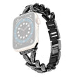 Comfortabel Universeel Apple Metaal en Strass Bandje