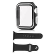 Universeel Apple plastic Hoesje met Hoesje en Gehard glas