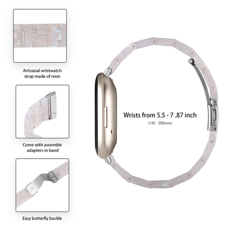 Apple Watch Series 1-3 42mm Metal Rem med Cover - Hvid#serie_2