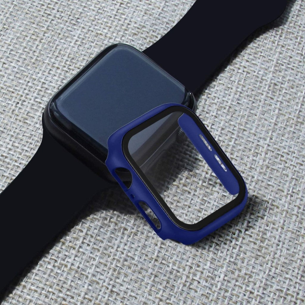 Apple Watch Series 1-3 42mm Holdbar Plastik Bumper  - Blå#serie_9