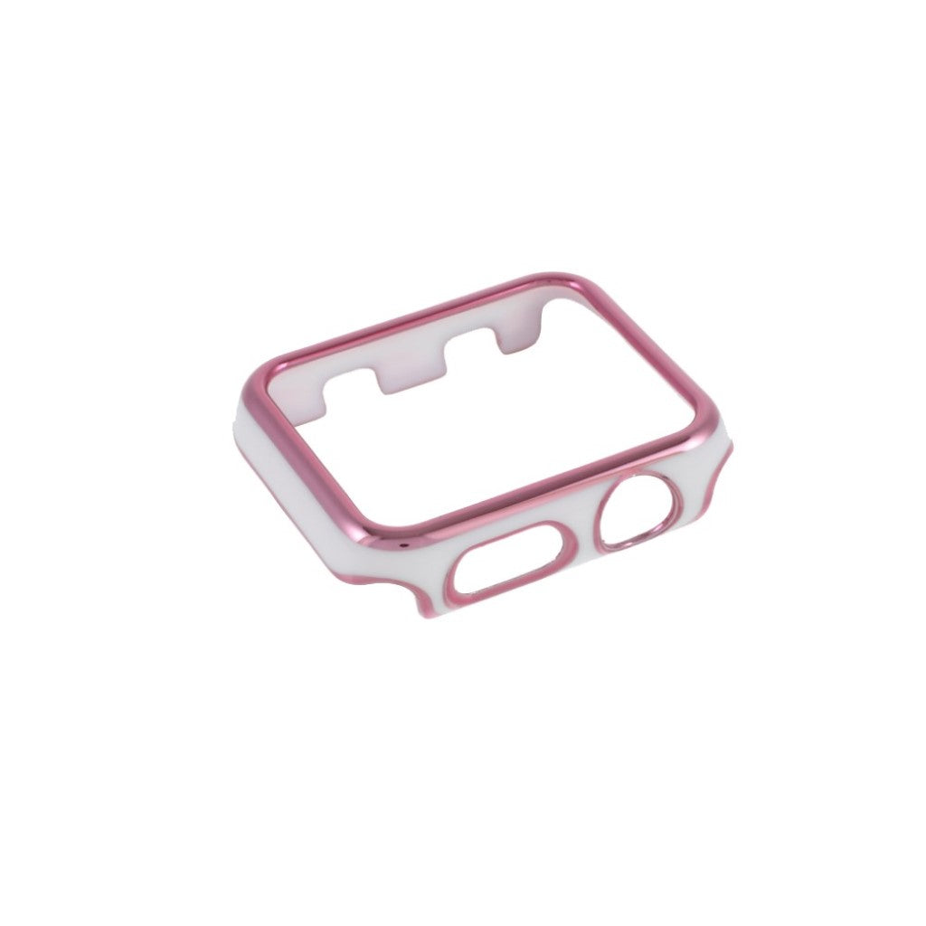 Apple Watch Series 1-3 42mm Stilfuld Plastik Bumper  - Pink#serie_7