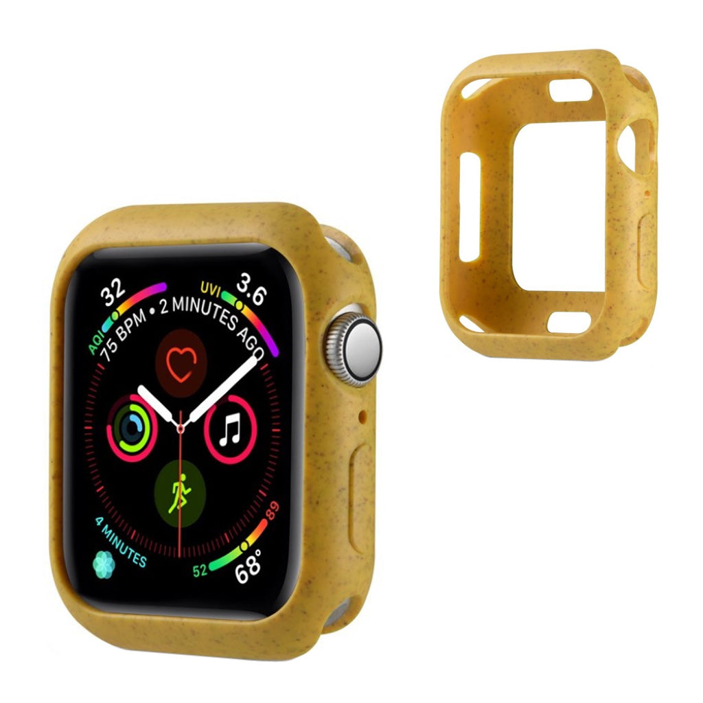 Rigtigt Fint Apple Watch Series 1-3 38mm Silikone Cover - Gul#serie_4