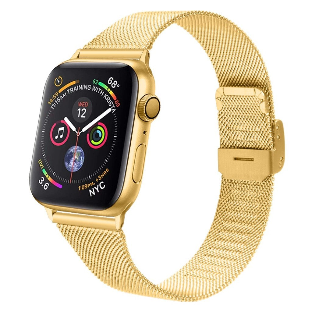 Stilren Apple Watch Series 1-3 38mm Metal Rem - Guld#serie_3