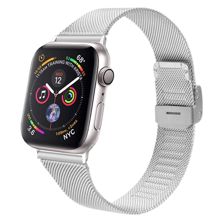 Stilren Apple Watch Series 1-3 38mm Metal Rem - Sølv#serie_7