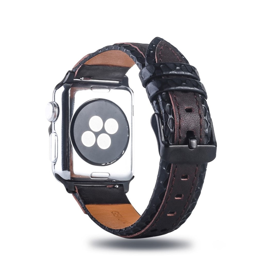 Super flot Apple Watch Series 4 40mm Ægte læder Rem - Flerfarvet#serie_2