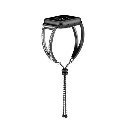 Mega godt Apple Watch Series 4 44mm Metal Rem - Sort#serie_3