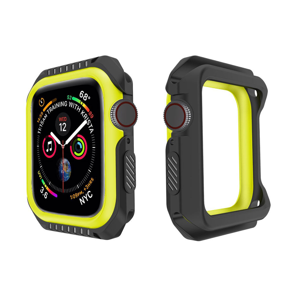 Apple Watch Series 4 44mm Fleksibel Silikone Bumper  - Flerfarvet#serie_4
